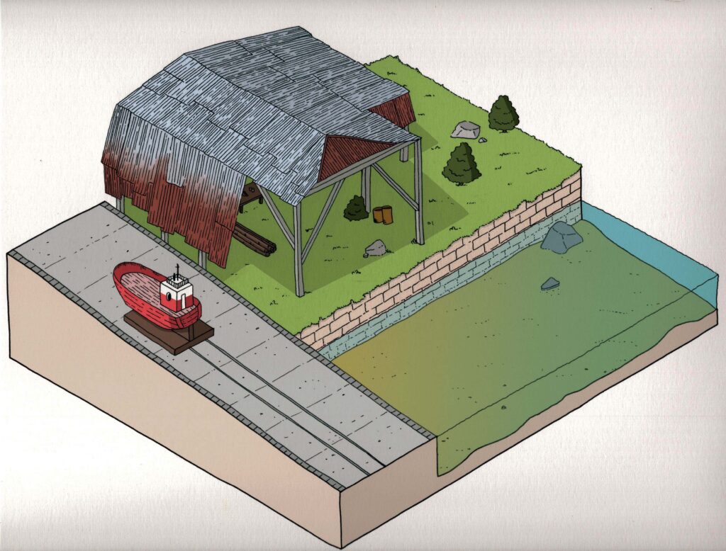 La carpintería de ribeira de Santradán