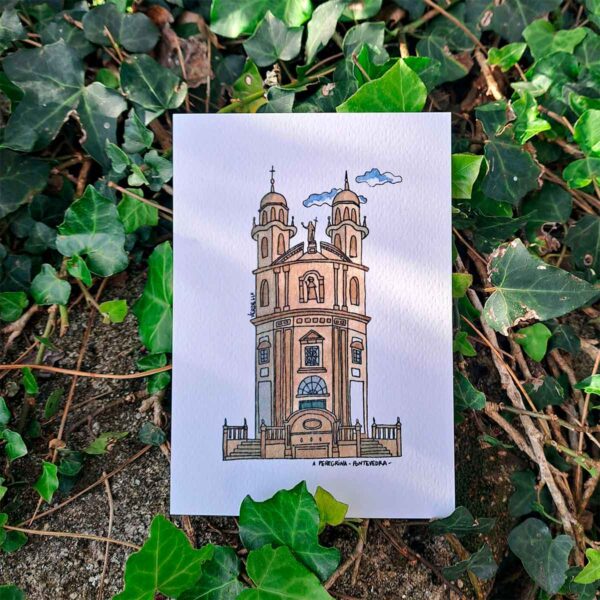 Postal A Peregrina, Pontevedra