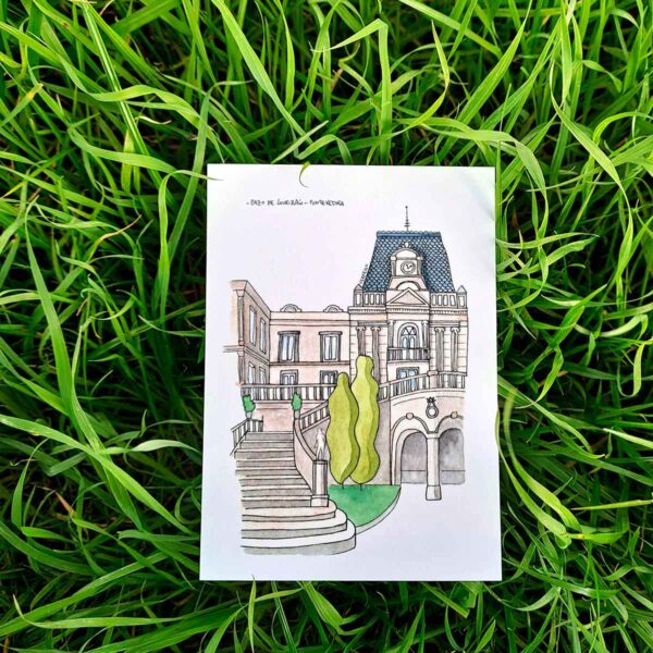 Postal Pazo de Lourizán, Pontevedra